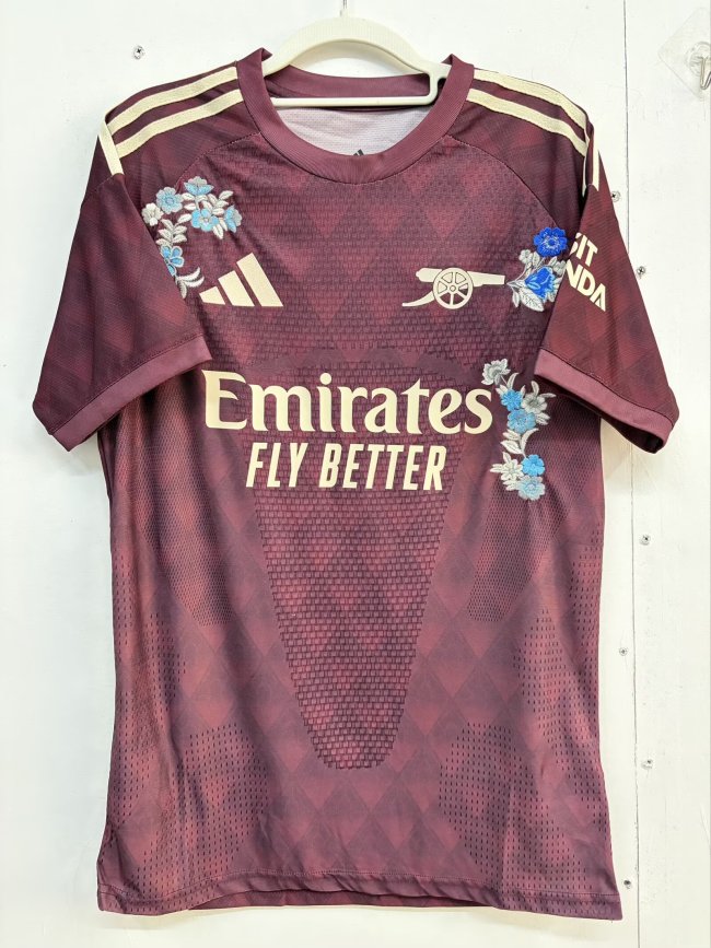 26-27 Arsenal Embroidered Version Soccer Jersey