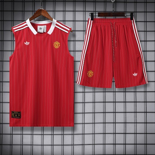 26-27 Manchester United High Quality Tank Top And Shorts Suit