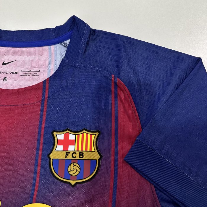 25-26 Barcelona Home Special Edition Player Version Soccer Jersey