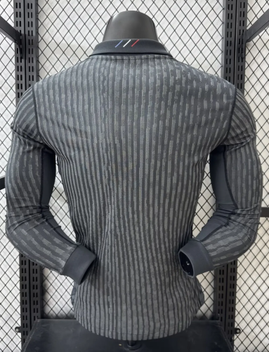 25-26 Paris Saint-Germain Fourth Long Sleeve Player Version Soccer Jersey*长袖球员