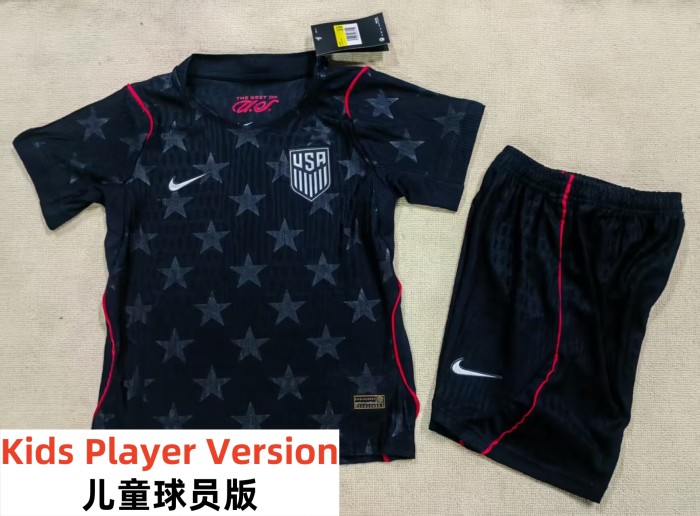 2026 USA Away Player Version Kids Soccer Jersey (球员童装)