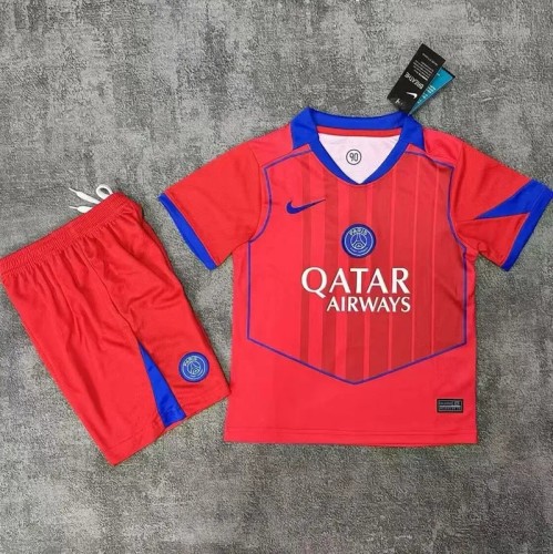 25-26 Paris Saint-Germain Third Kids Soccer Jersey