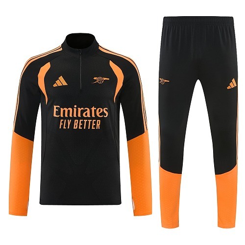 26-27 Arsenal High Quality Half Pull Tracksuit