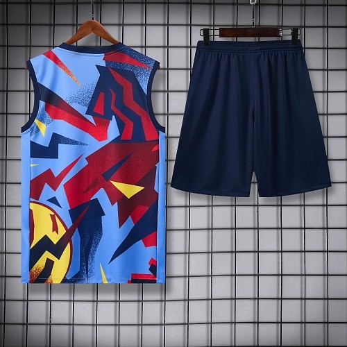 26-27 Barcelona High Quality Tank Top And Shorts Suit
