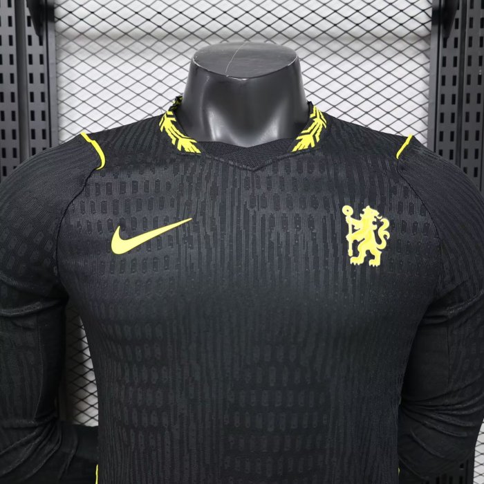 26-27 Chelsea Away Leaked Edition Long Sleeve Player Version Soccer Jersey*长袖球员