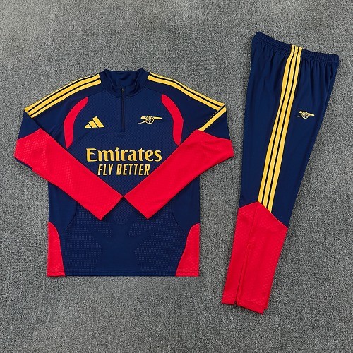 26-27 Arsenal High Quality Half Pull Tracksuit