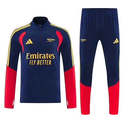 26-27 Arsenal High Quality Half Pull Tracksuit
