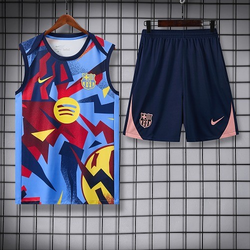 26-27 Barcelona High Quality Tank Top And Shorts Suit