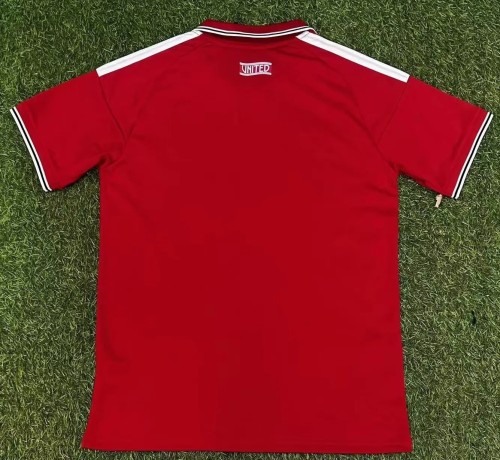 26-27 Manchester United Home Fans Soccer Jersey