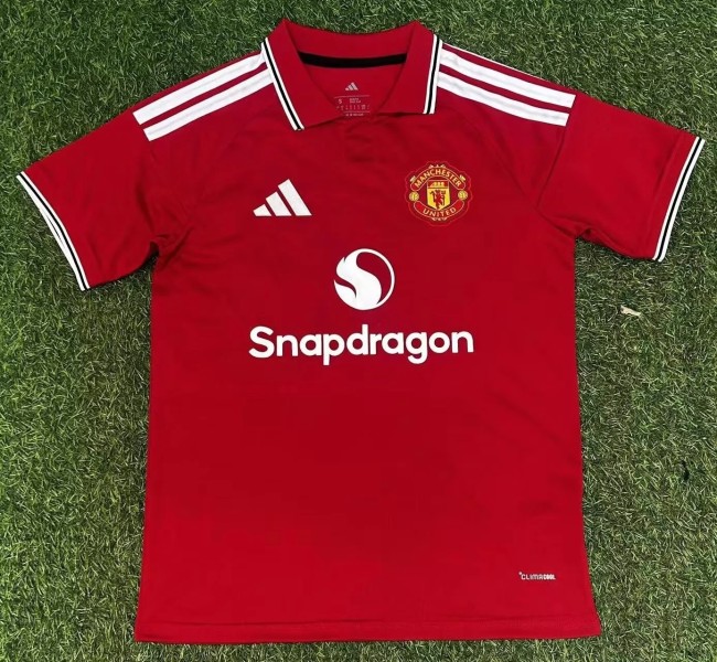 26-27 Manchester United Home Fans Soccer Jersey