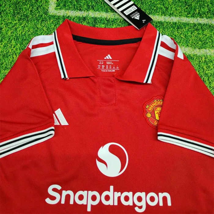 26-27 Manchester United Home Kids Soccer Jersey