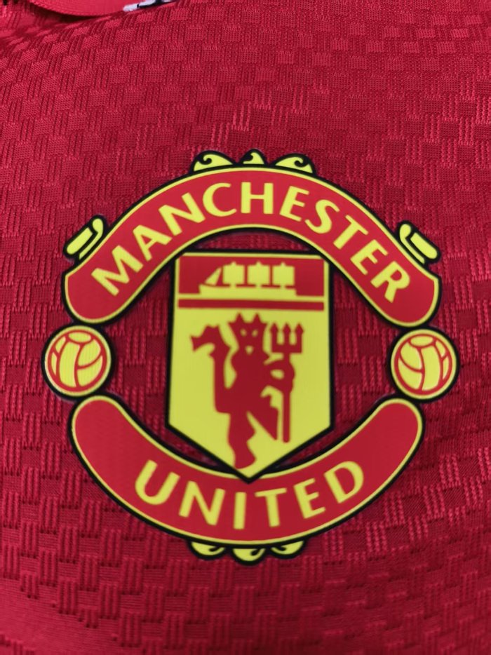 26-27 Manchester United Home Player Version Soccer Jersey