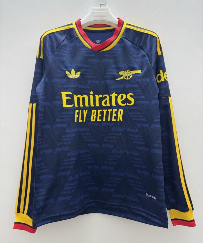 26-27 Arsenal Away Long Sleeves Fans Soccer Jersey (长袖)