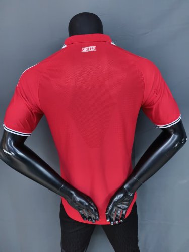26-27 Manchester United Home Player Version Soccer Jersey