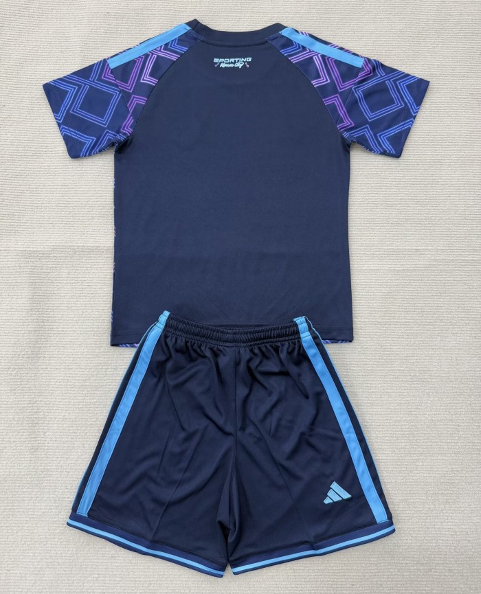 26-27 Sporting Kansas City Away Kids Soccer Jersey