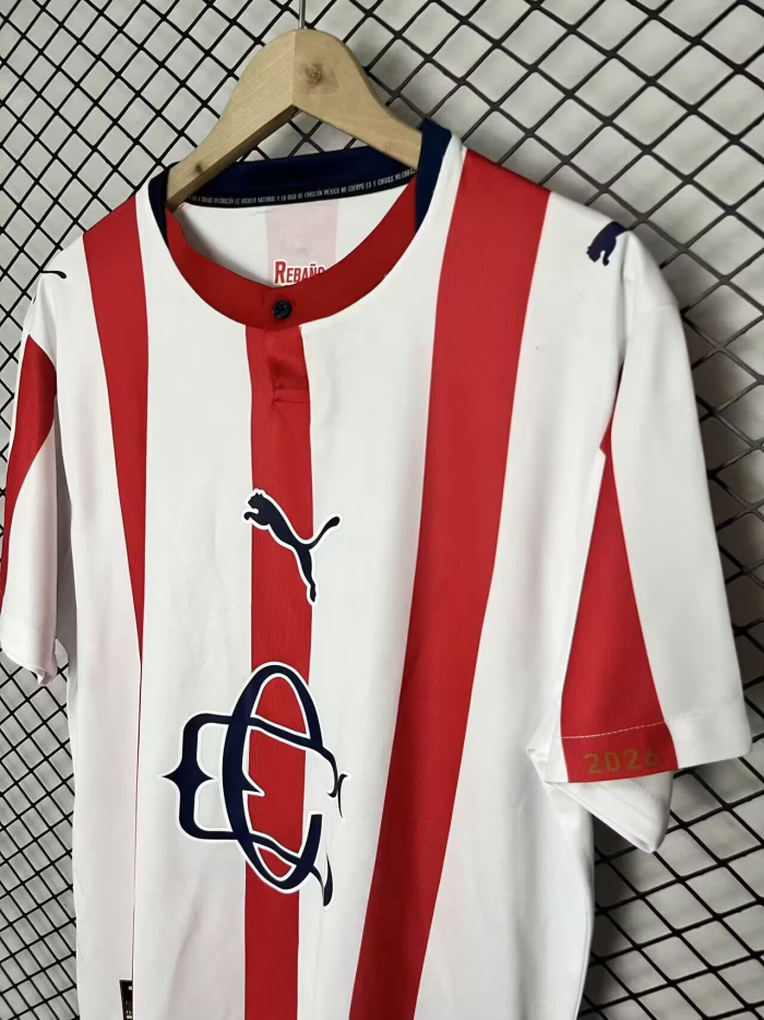 26-27 Chivas Guadalajara 120th Anniversary Edition Fans Soccer Jersey