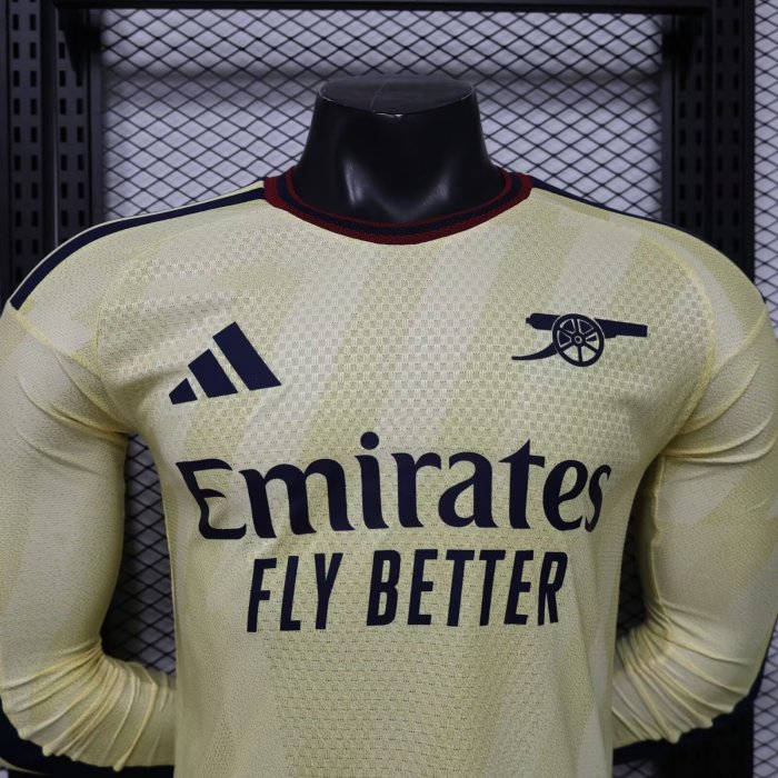 26-27 Arsenal Third Long Sleeve Player Version Soccer Jersey (长袖球员)
