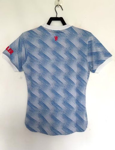 2021-2022 Manchester United Away Player Version Retro Soccer Jersey *球员