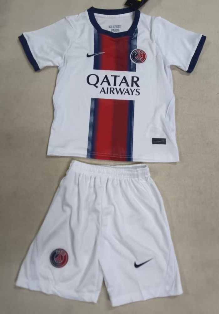26-27 Paris Saint-Germain Leaked Edition Away Kids Soccer Jersey