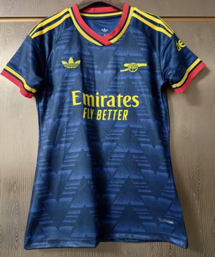 26-27 Arsenal Away Women Fans Soccer Jersey (女)