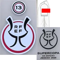 25-26 Real Madrid Embroidered Version Soccer Jersey