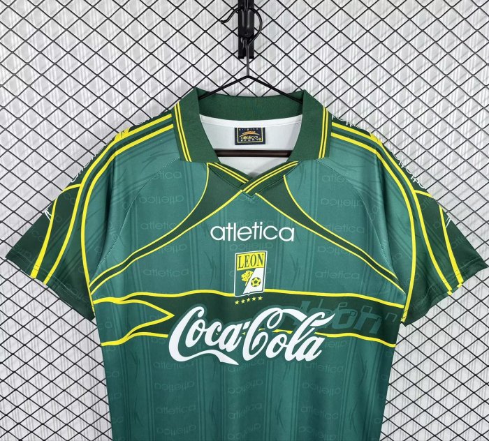 1998-1999 Leon Home Retro Soccer Jersey
