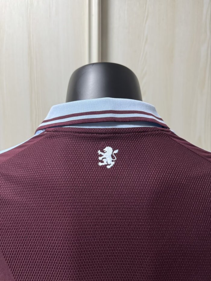 26-27 Aston Villa Home Player Version Soccer Jersey