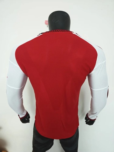 26-27 Arsenal Home Long Sleeve Player Version Soccer Jersey (长袖球员)