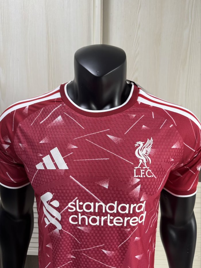 26-27 LIV Home Leaked Edition  Player Version Soccer Jersey