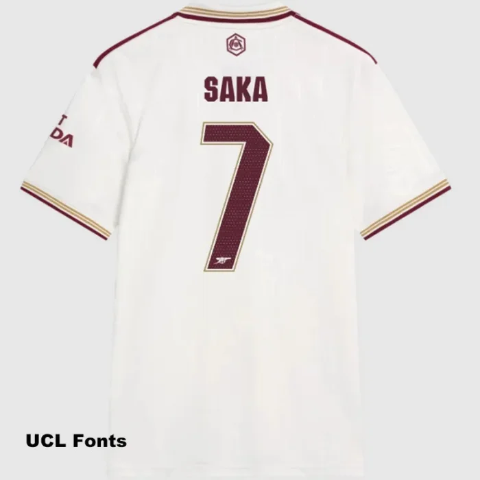 25-26 Arsenal Embroidered Version Long Sleeve Soccer Jersey (长袖)
