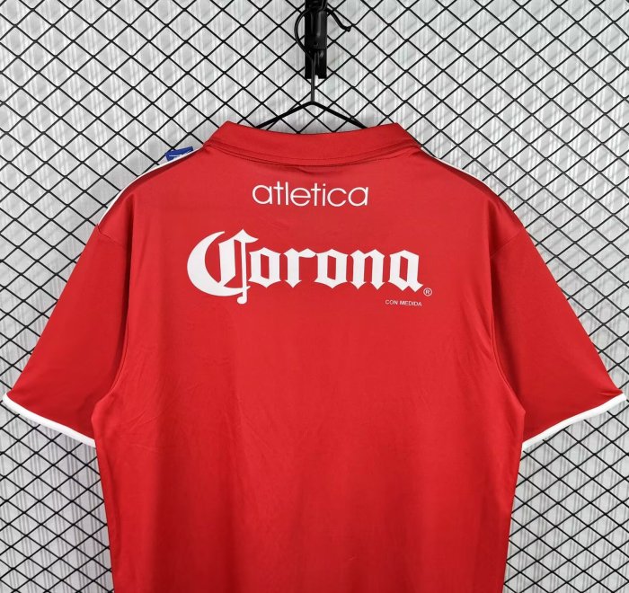 2003-2004 Toluca Home Retro Soccer Jersey