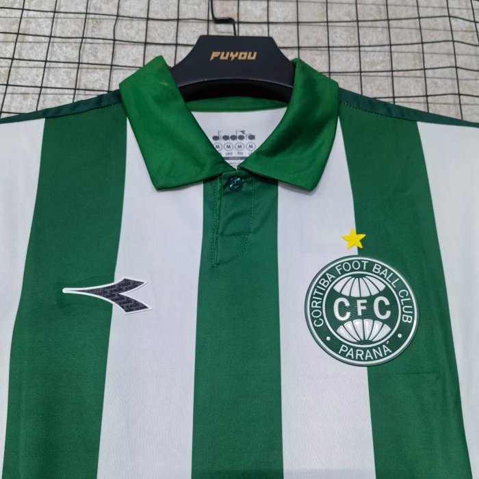 26-27 Coritiba Home Fans Soccer Jersey