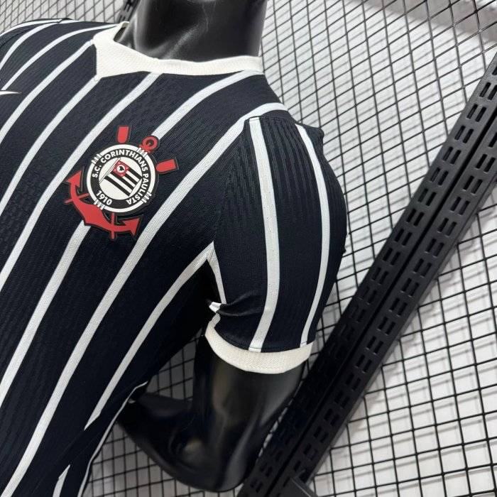 26-27 Corinthians Away Player Version Soccer Jersey