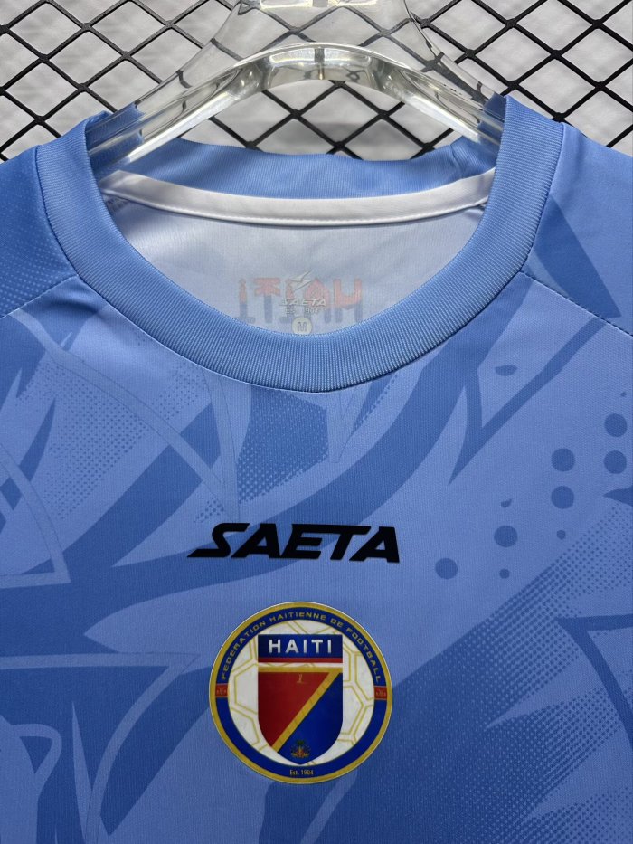 2026 Haiti Blue GoalKeeper Fans Soccer Jersey