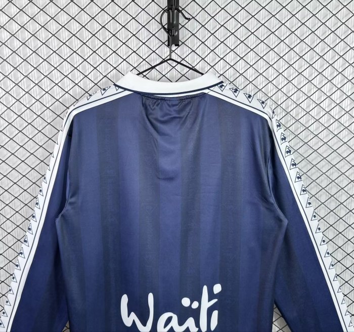 1996-1997 Bordeaux Home Long Sleeve Retro Soccer Jersey