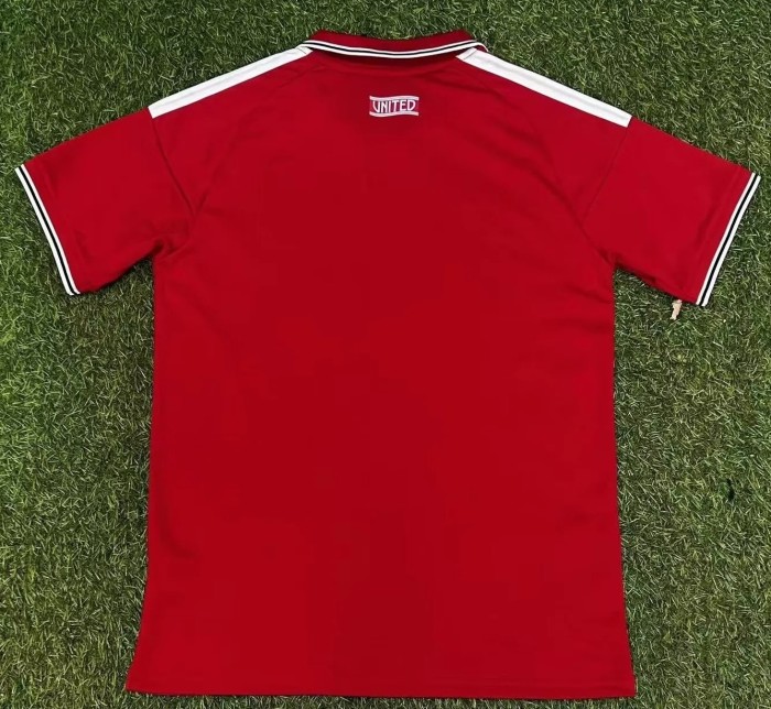 26-27 Man Utd Home Casemiro #18 Print Special Number Fans Soccer Jersey