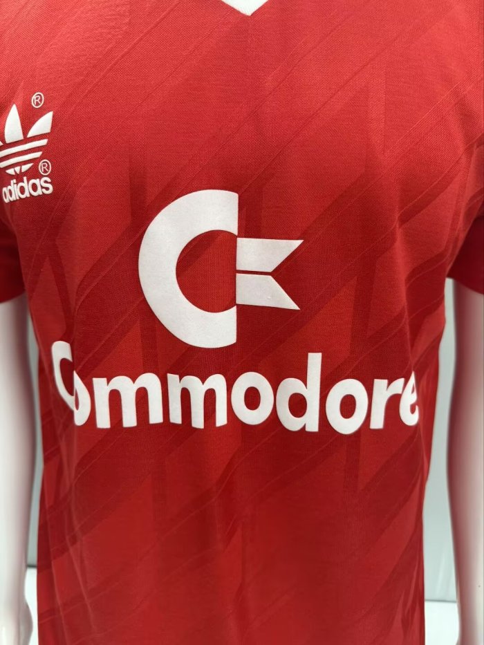 1986 Bayern Home Retro Soccer Jersey