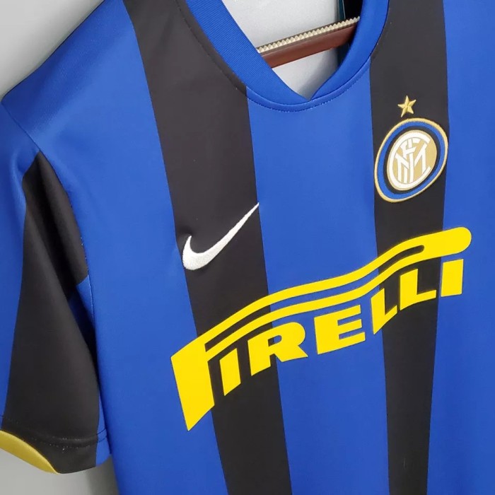 2008-2009 INT Home Retro Soccer Jersey(First Edition)