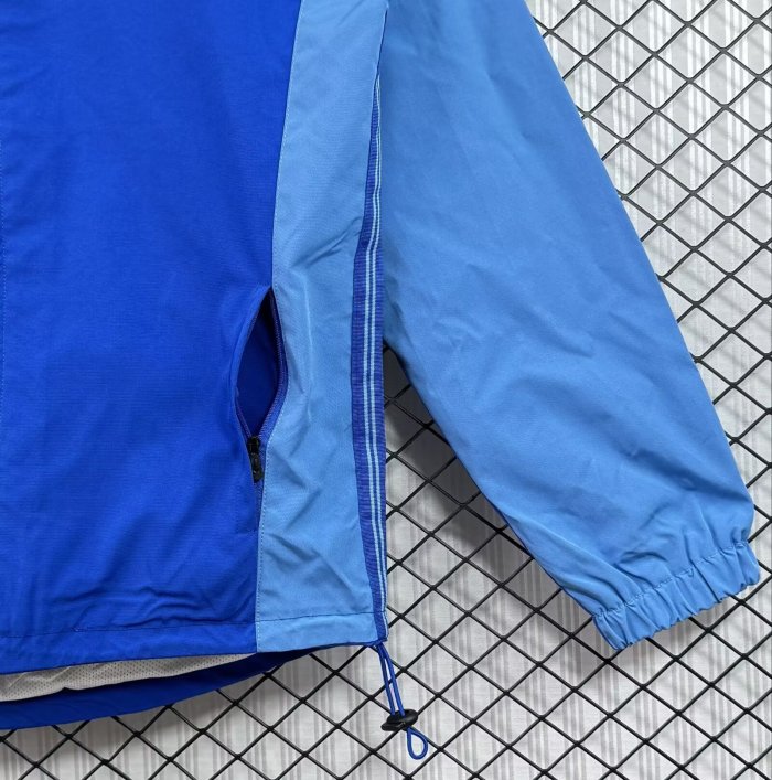 1998-1999 Napoli Blue Retro Windbreaker