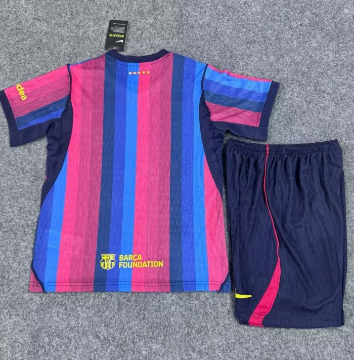 26-27 BAR Leaked Edition Home Kids Player Version Soccer Jersey (球员童装)