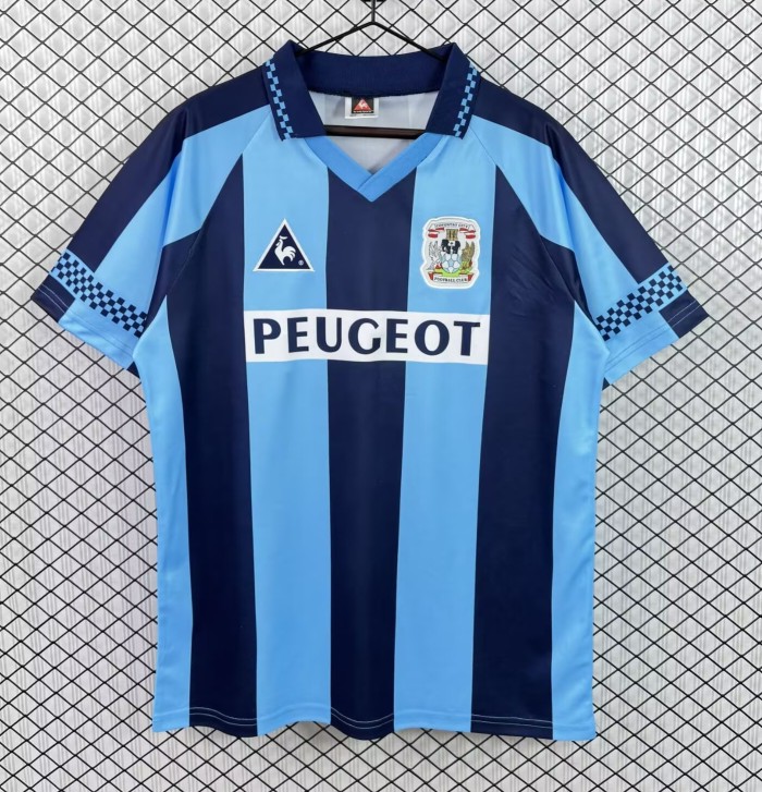1996-1997 Coventry City Home Retro Soccer Jersey