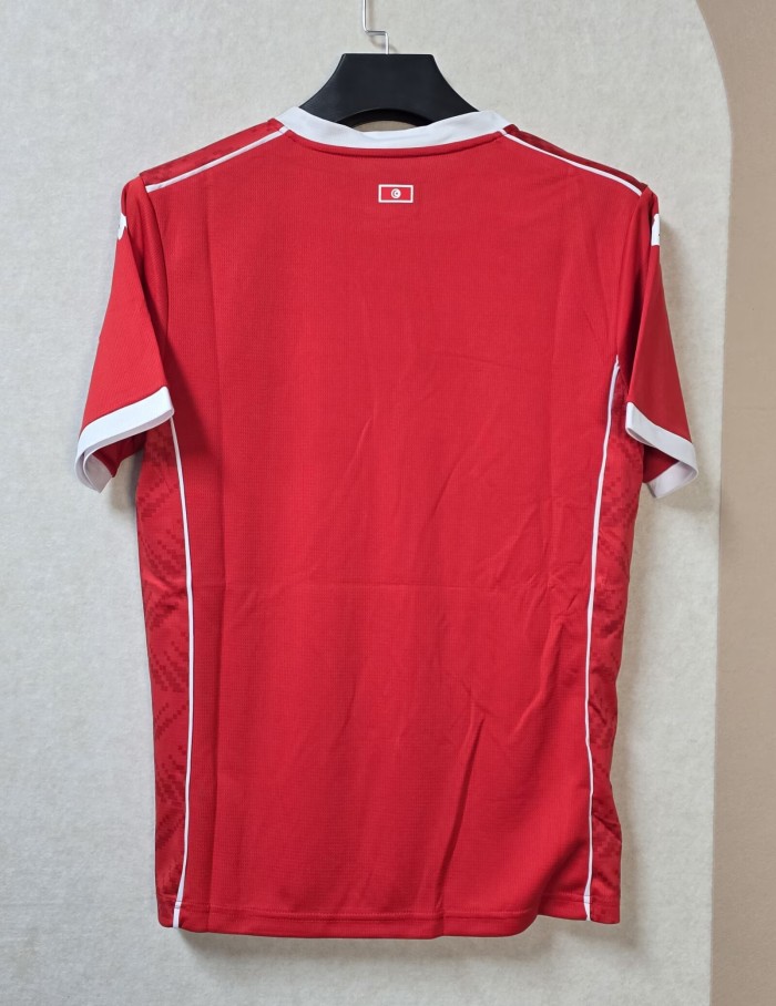 26-27 Tunisia Home Fans Soccer Jersey