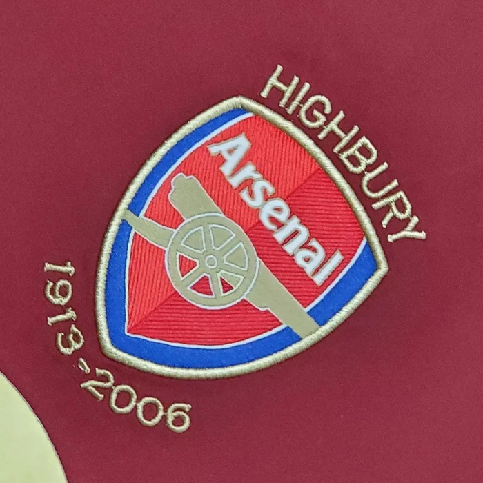 2005-2006 Arsenal Home Retro Soccer Jersey