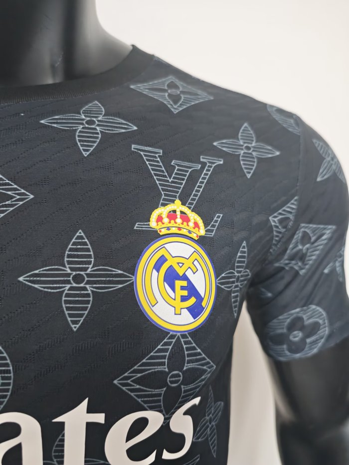 26-27 RMA Black Special Edition Player Version Soccer Jersey