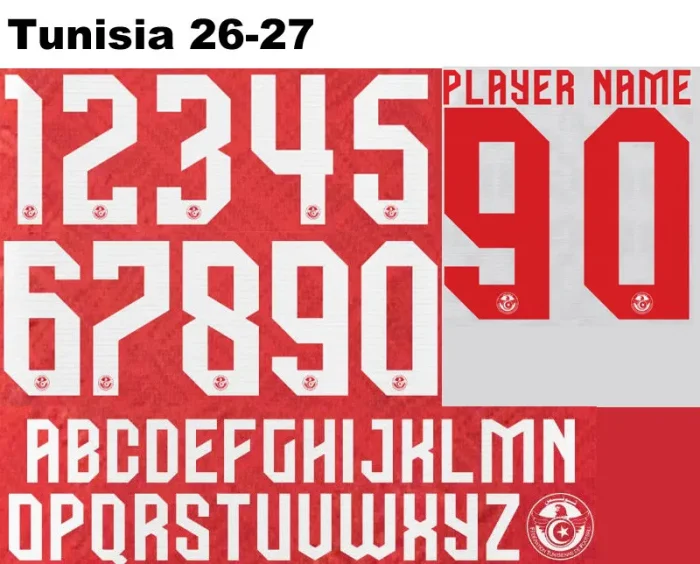 26-27 Tunisia Home Fans Soccer Jersey