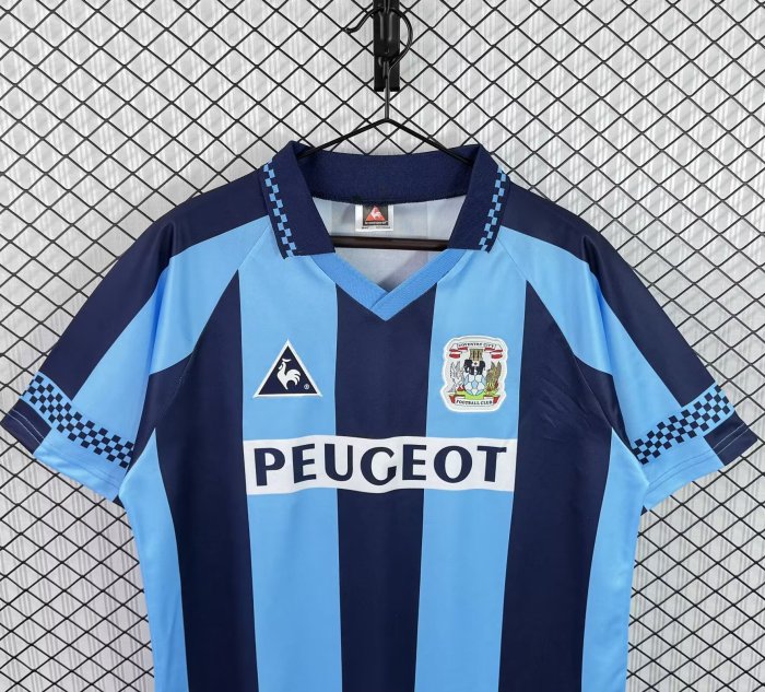 1996-1997 Coventry City Home Retro Soccer Jersey