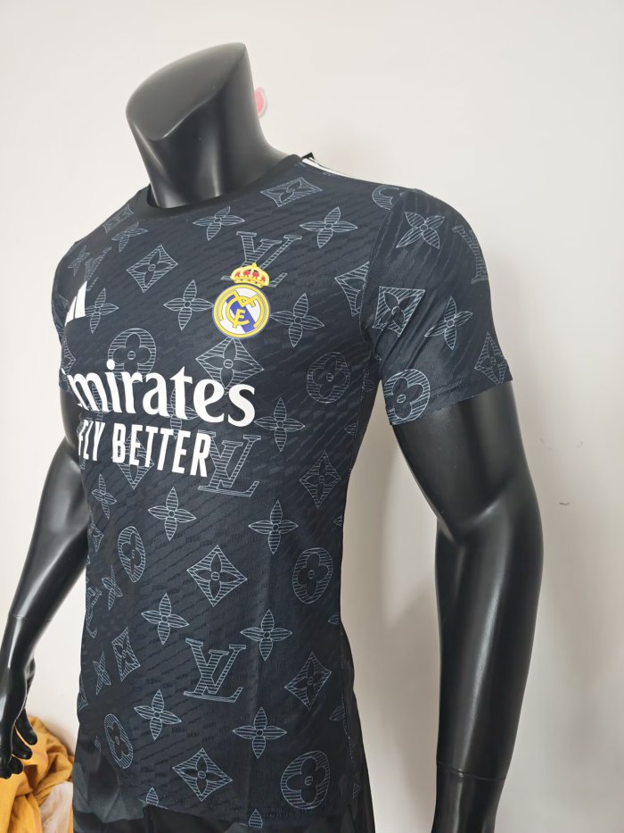 26-27 RMA Black Special Edition Player Version Soccer Jersey