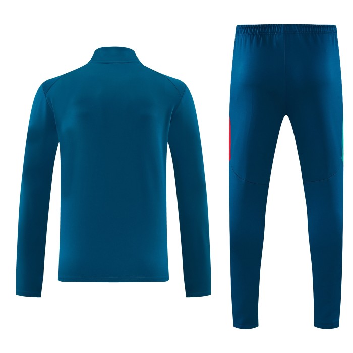 26-27 Portugal High Quality Half Pull Tracksuit