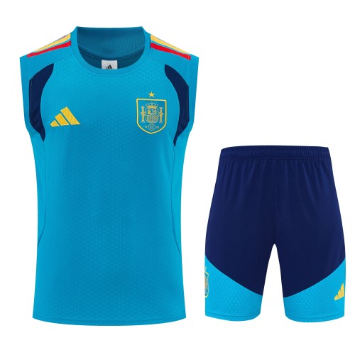 26-27 Spain High quality Tank Top And Shorts Suit
