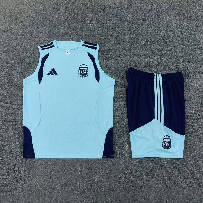 26-27 Argentina High quality Tank Top And Shorts Suit
